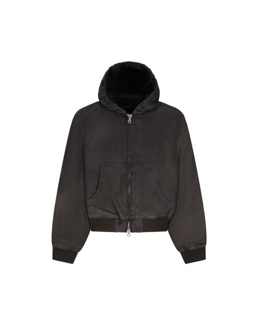 Our Legacy Jassen ,Bruin ,Katoen Bank Jacket in het Black voor heren