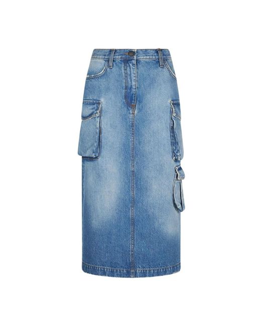 Ballantyne Blue Denim Skirts