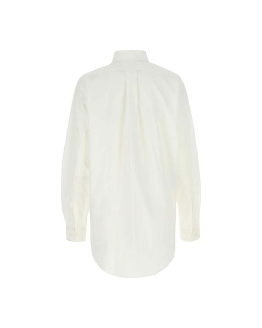Maison Margiela Casual Katoenen Overhemd Voor Mannen in het White
