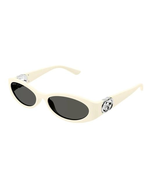 Gucci White Sunglasses