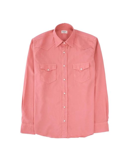 Hartford Casual Shirts in het Pink voor heren