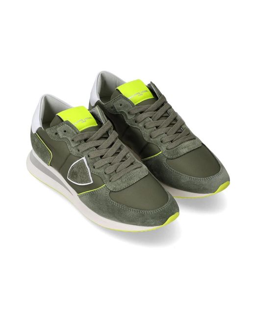 Philippe Model Green Sneakers