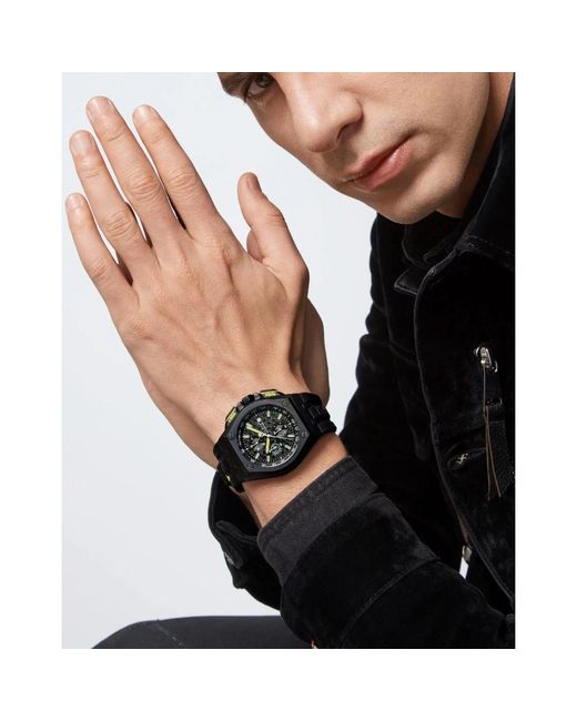 Philipp Plein Black Watches for men