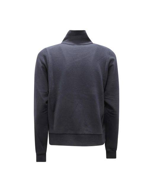 Colmar Hoodies & Sweatvesten ,Blauw ,Katoen Full-Zip Sweatshirt Met Connective Design in het Blue
