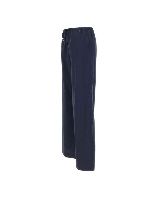 Herno Blue Wide Trousers