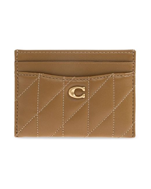 Wallets & Cardholders COACH en coloris Natural