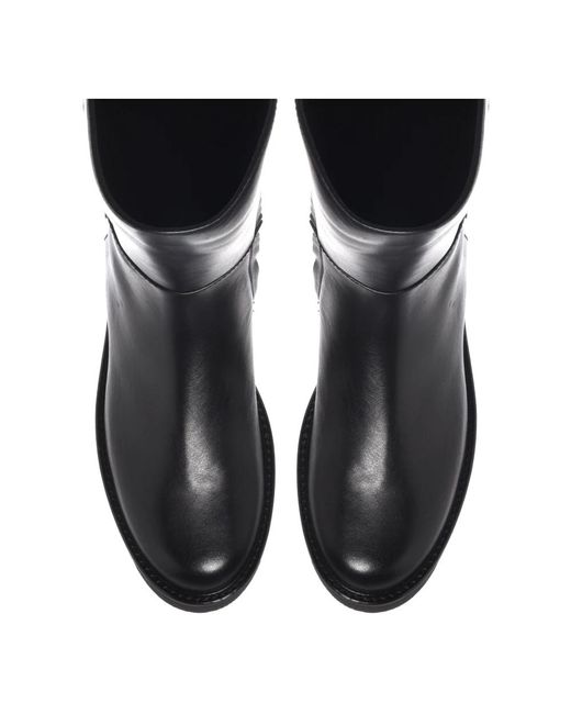 Baldinini Black High Boots