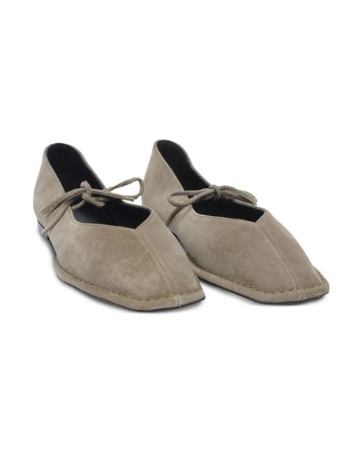 Alohas Gray Ballerina Shoes