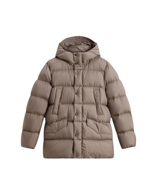 Woolrich Winter Jackets in het Brown voor heren