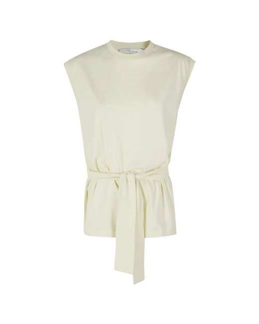 Tela Natural Sleeveless Tops