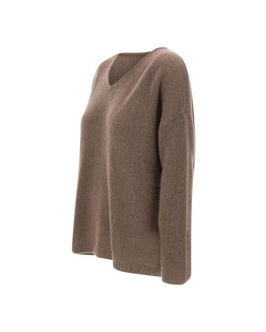 Hemisphere Brown Cashmere Knitwear