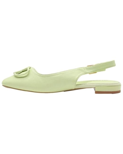 Laura Biagiotti Green Mint calf sneaker sandalen