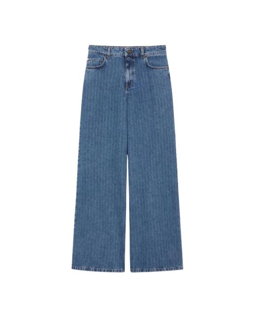 iBlues Blue Wide Jeans