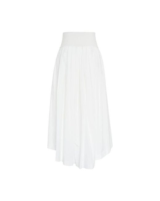 Midi Skirts di Ottod'Ame in White