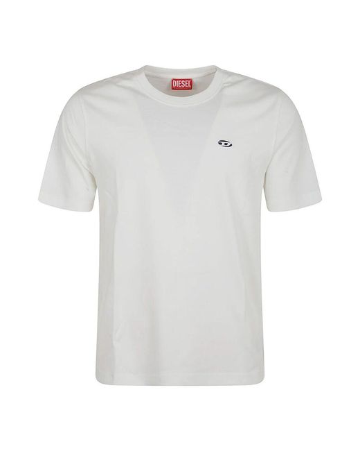 DIESEL Stylishe t-shirts für männer und frauen in White für Herren