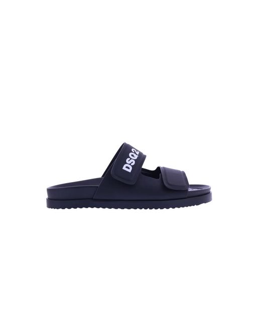 DSquared² Flache Sandalen in Blue für Herren
