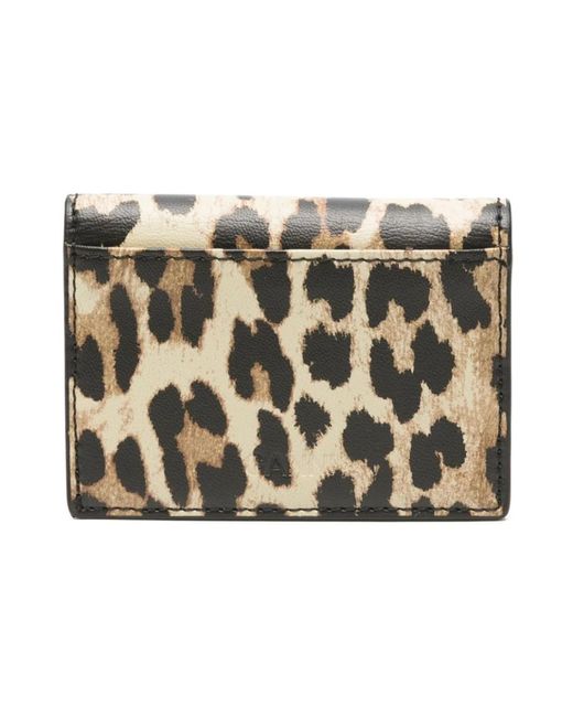 Ganni Metallic Wallets & Cardholders
