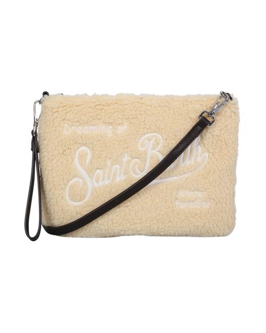 Clutches Mc2 Saint Barth de color Natural