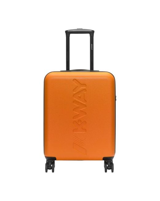 K-Way Oranger Trolley Koffer