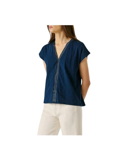 Pepe Jeans Blue Blouses
