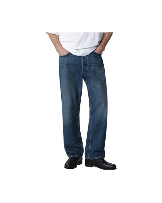 Agolde Blue Loose-Fit Jeans for men