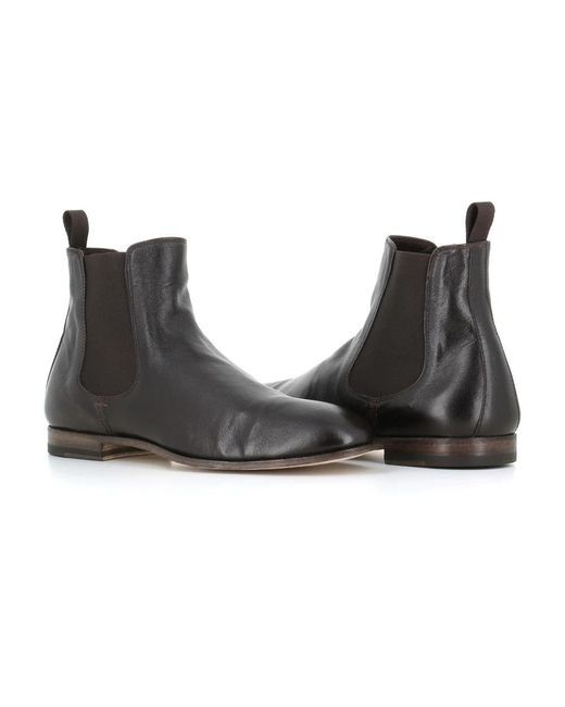 Officine Creative Brown Chelsea Boots for men