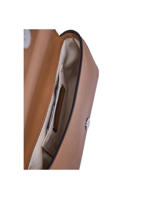 Karl Lagerfeld Brown Cross Body Bags
