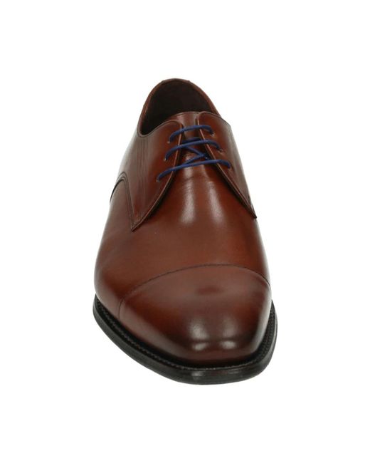 Floris Van Bommel Business Low Lederschuhe Cognac in Brown für Herren