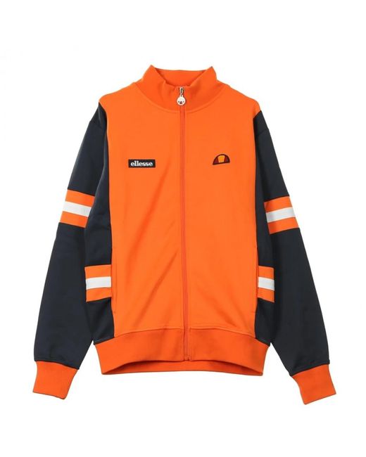 Ellesse Orange Zip-Throughs for men