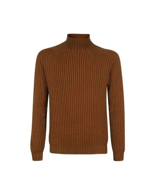 Dondup Brown Turtlenecks for men