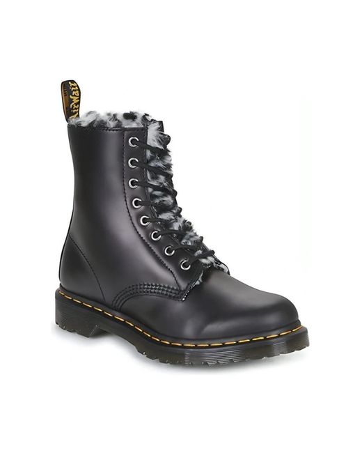 Dr. Martens Black Lace-Up Boots