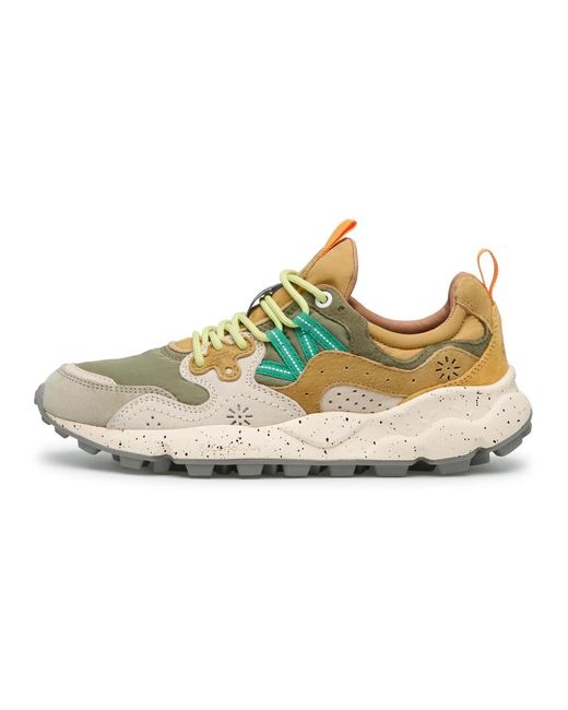 Flower Mountain Metallic Sneakers