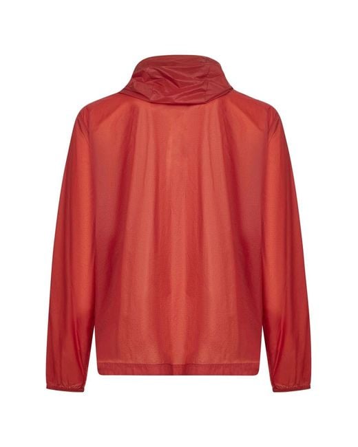 Light Jackets Moncler de hombre de color Red