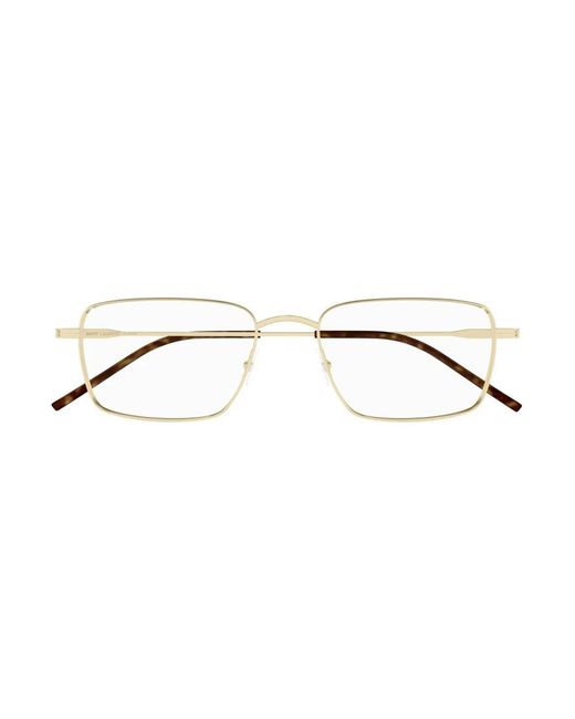 Saint Laurent Metallic Glasses for men