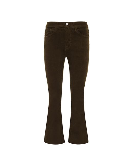 FRAME Brown Cropped Trousers