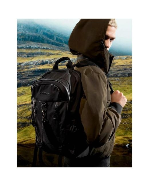 Premiata Black Backpacks for men