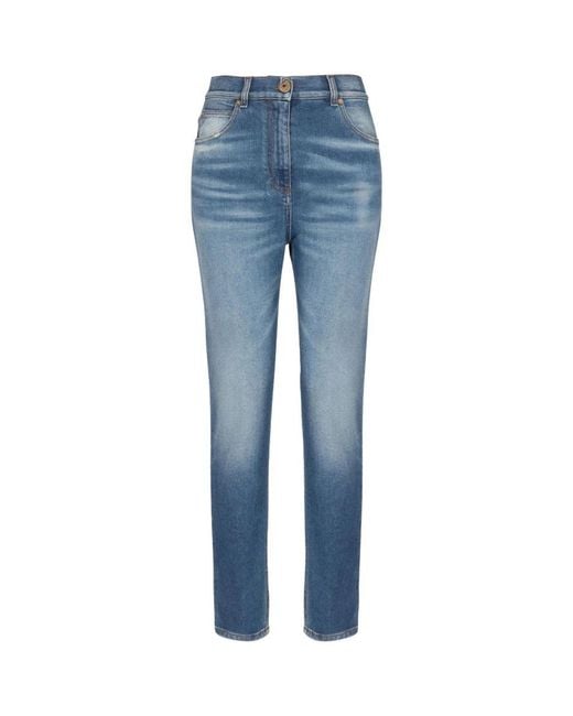 Balmain Blue Slim-Fit Jeans
