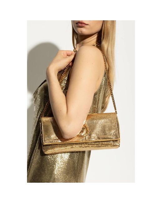 Clutches di Versace in Metallic