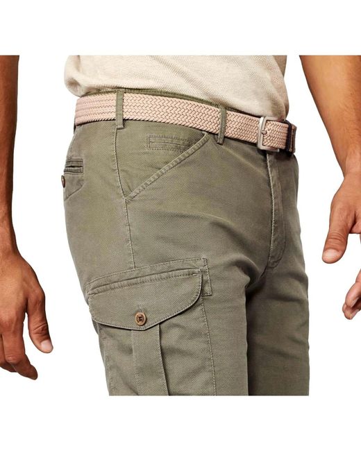 Meyer Accessoires ,Leer Elastische Riem Italiaans Leer in het Metallic voor heren