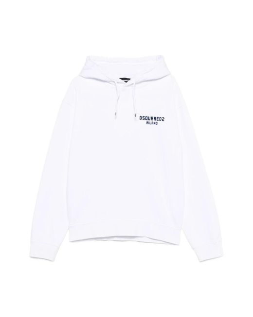 DSquared² Hoodies in het White voor heren