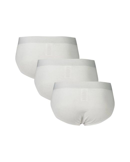 Bikkembergs White Underpants for men