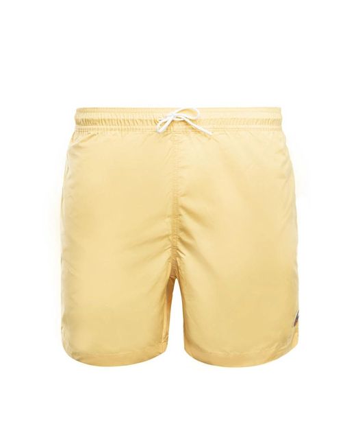 J.O.T.T Badmode ,Geel ,Polyester Swim Shorts Biarritz in het Yellow voor heren