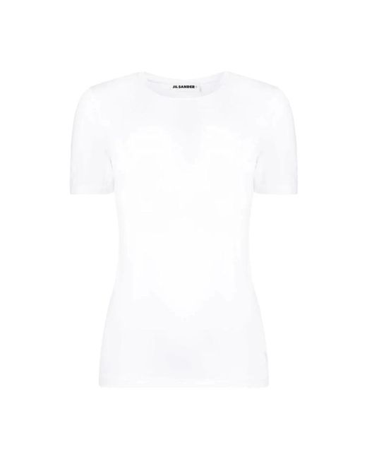 Jil Sander White T-Shirts