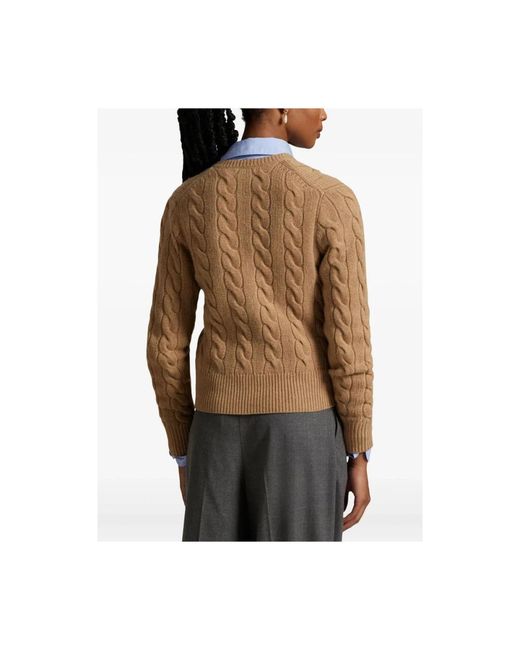 Ralph Lauren Brown Sweaters