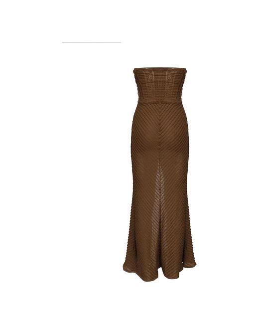 Party Dresses Charo Ruiz de color Brown