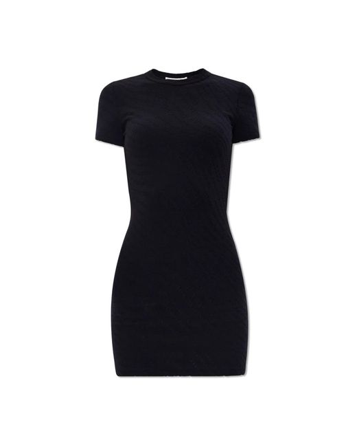 Short Dresses di T By Alexander Wang in Black