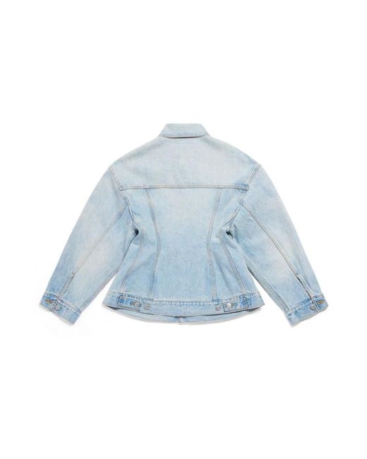 Balenciaga Blue Denim Jacket