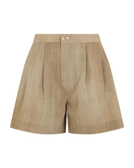 Ermanno Scervino Natural Casual Shorts