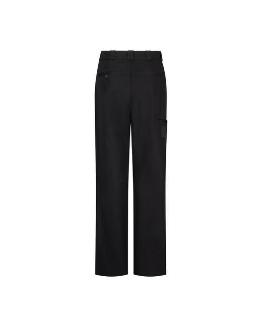 Givenchy Black Straight Trousers for men