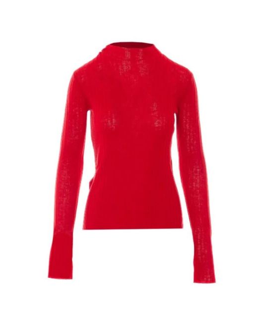 Pinko Red Turtlenecks